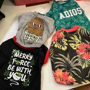 XS Dog Shirts Bundle
